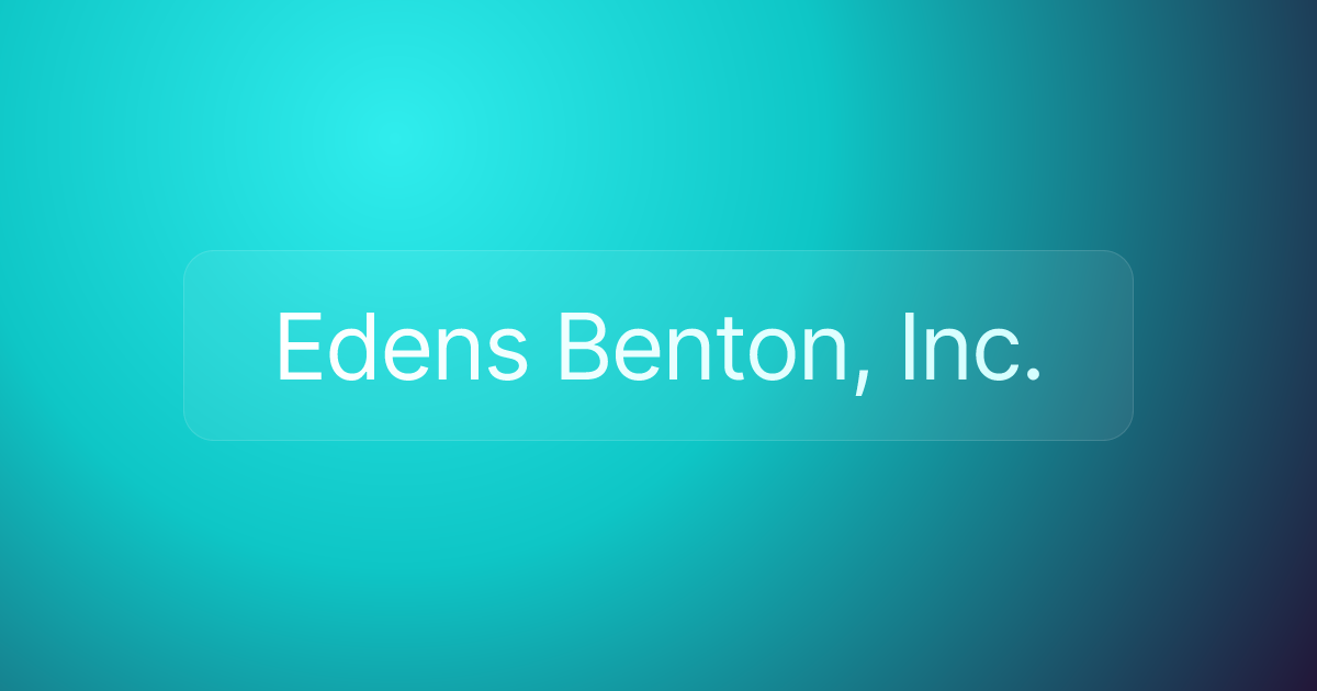 Edens Benton, Inc.