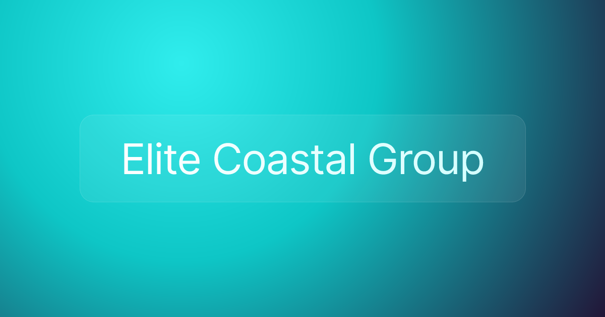 Elite Coastal Group