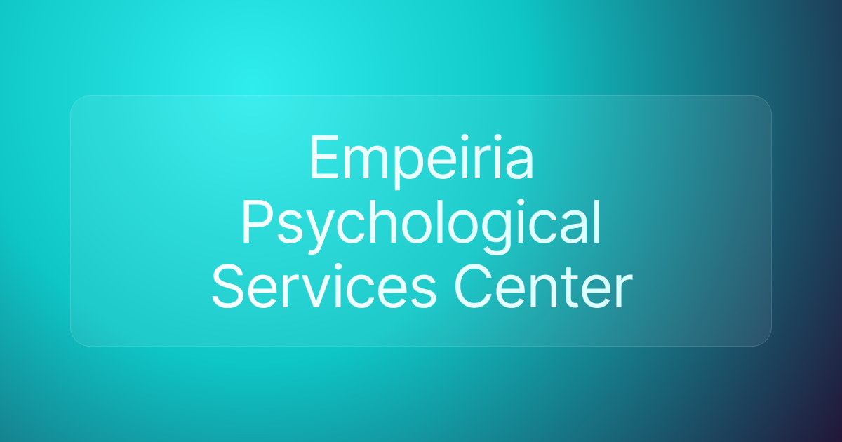 Empeiria Psychological Services Center