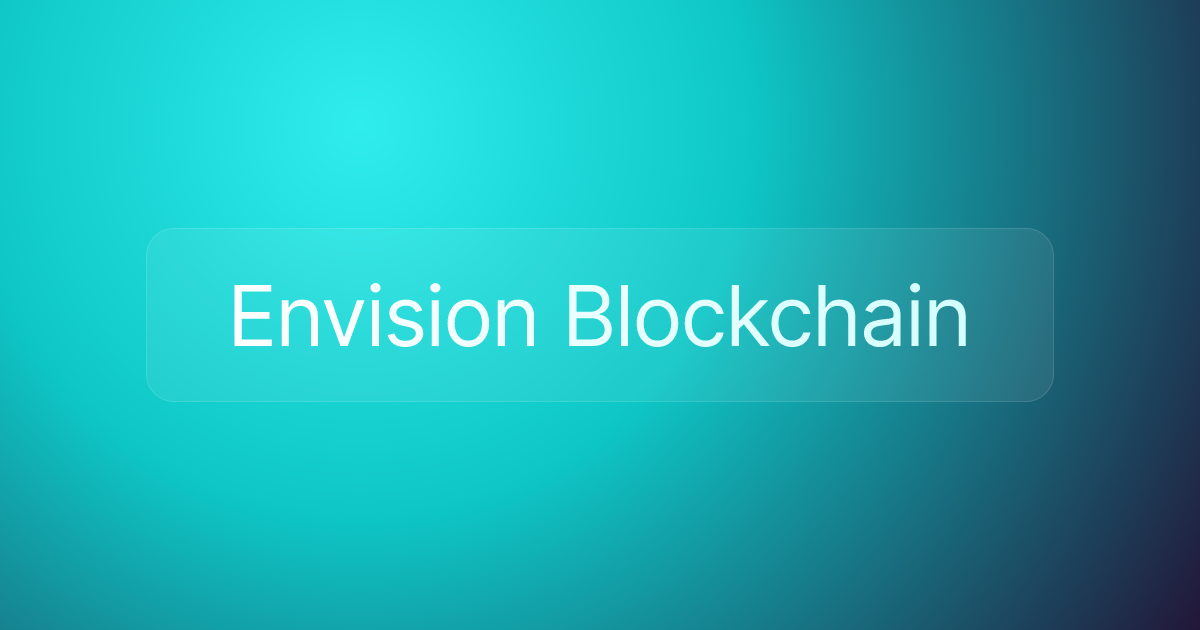 Envision Blockchain