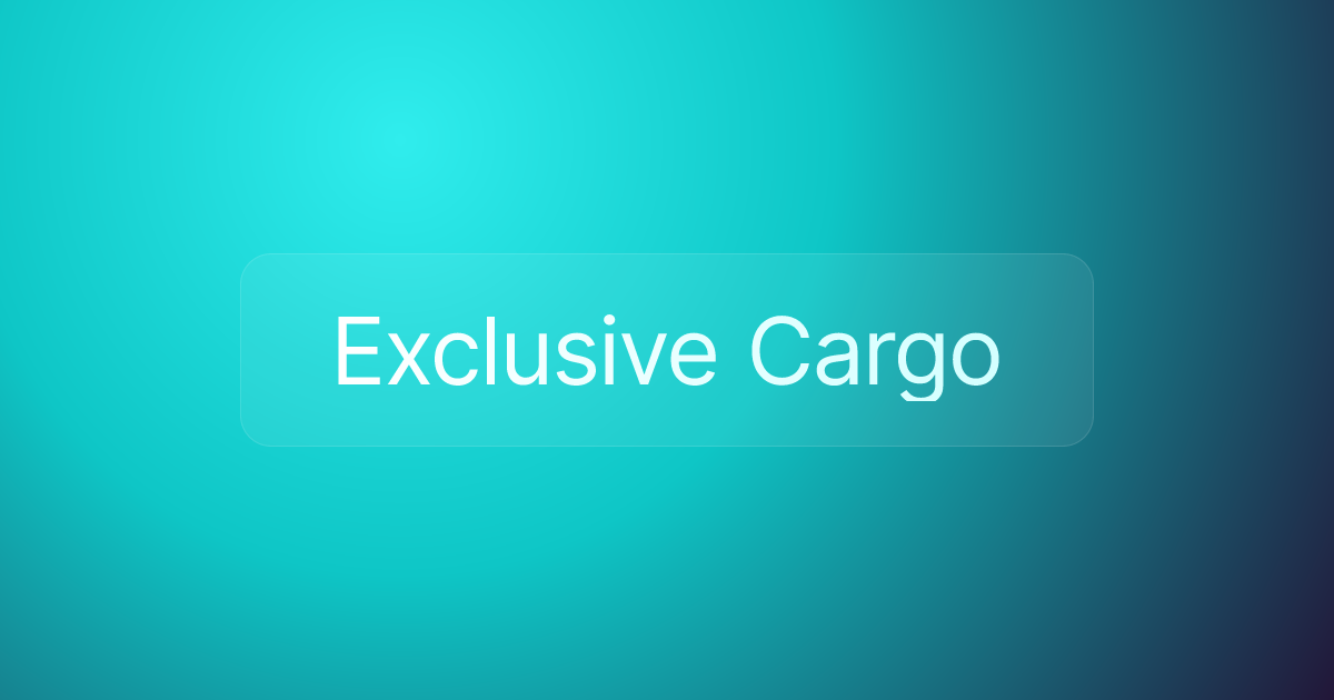 Exclusive Cargo