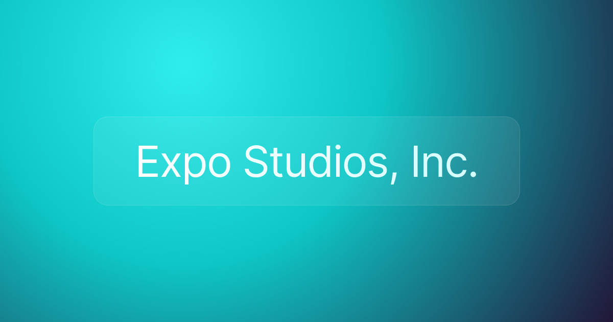 Expo Studios, Inc.