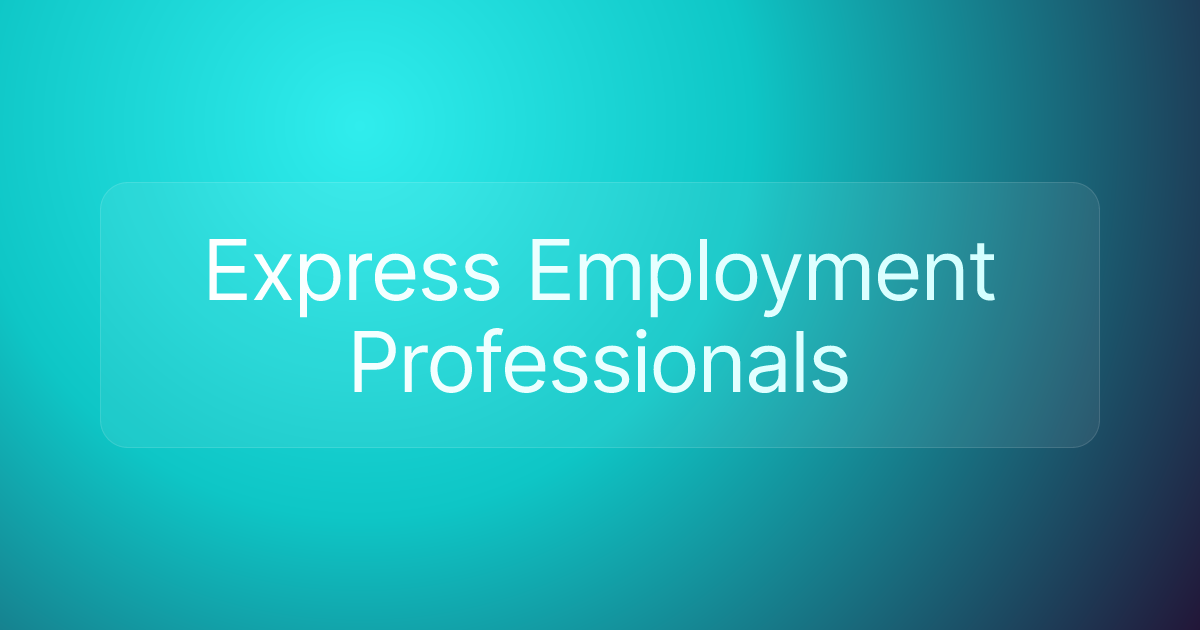 Express Employment Professionals