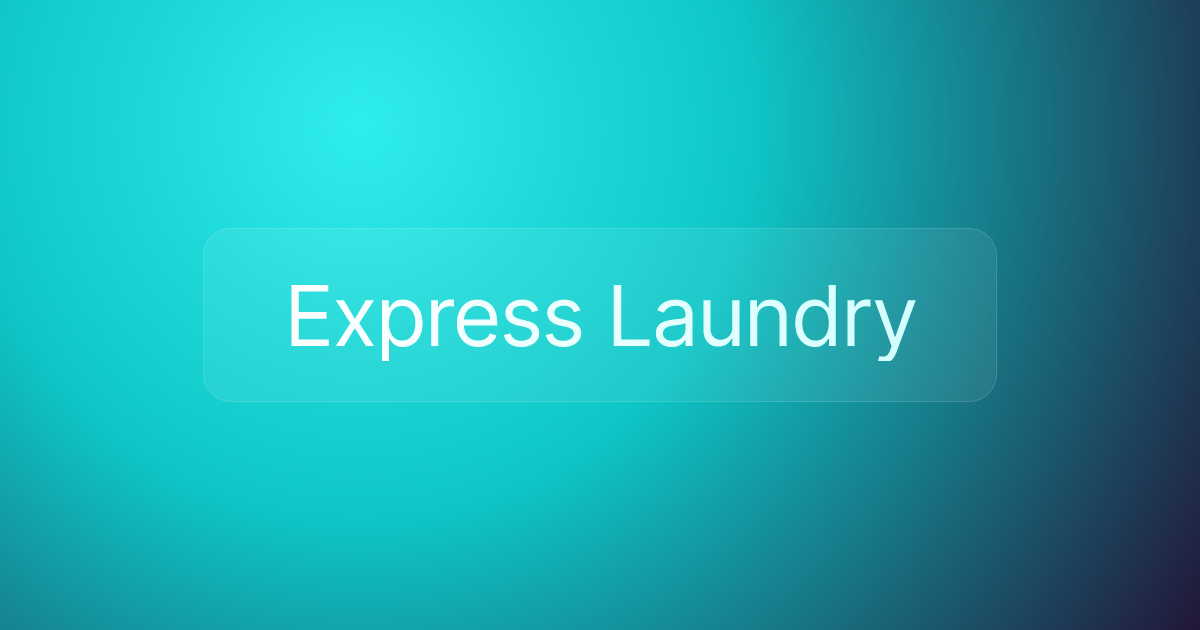 Express Laundry