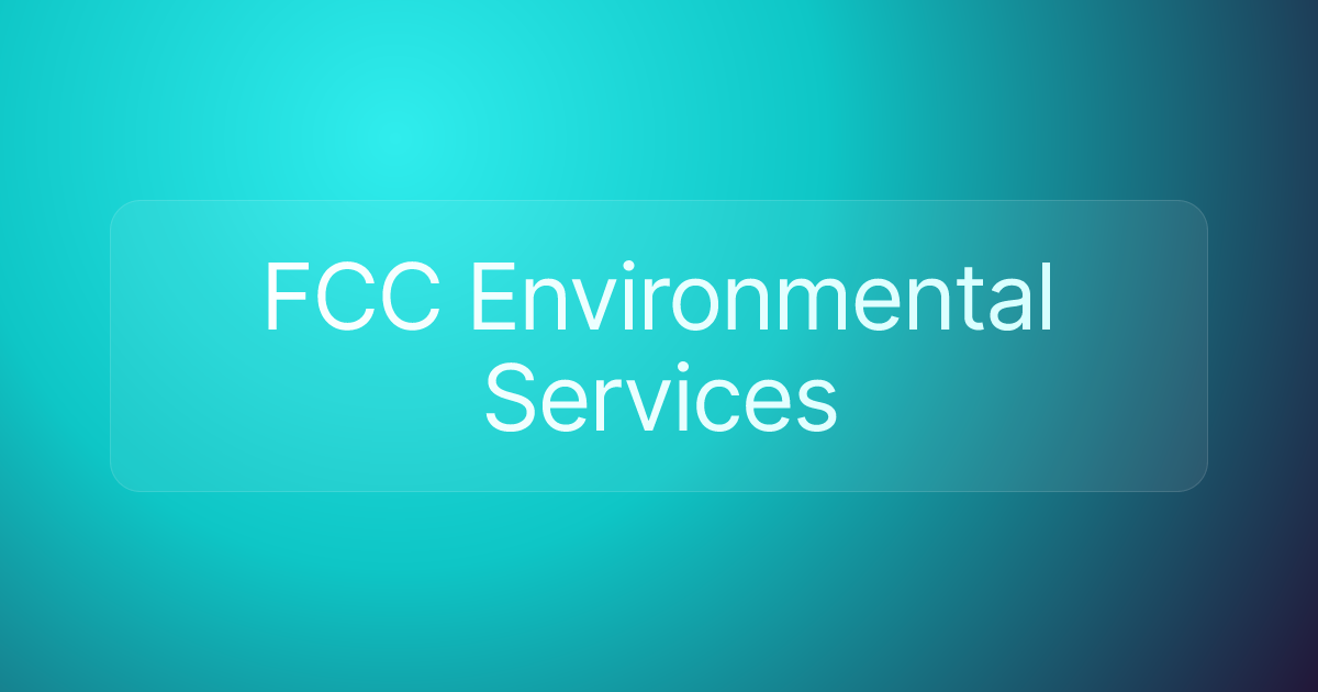 FCC Environmental Services