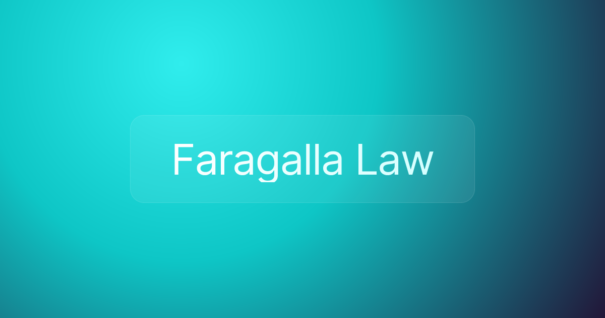 Faragalla Law