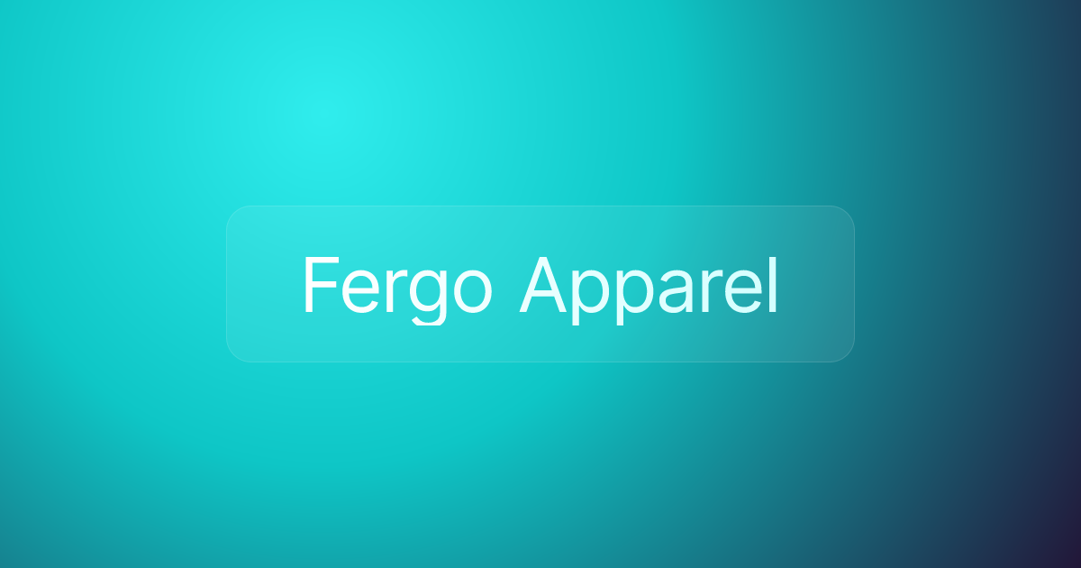 Fergo Apparel