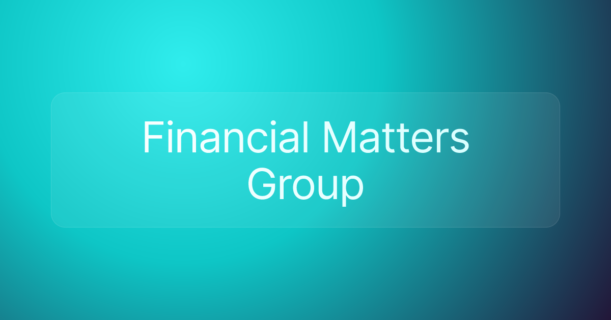 Financial Matters Group