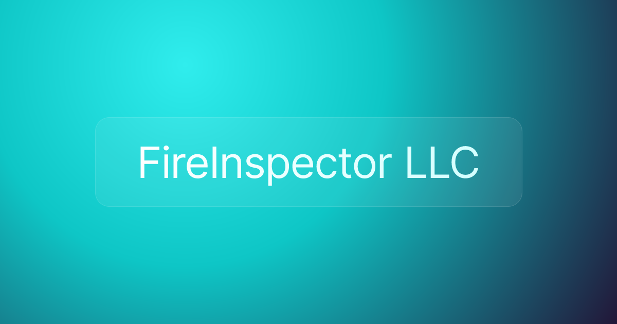 FireInspector LLC