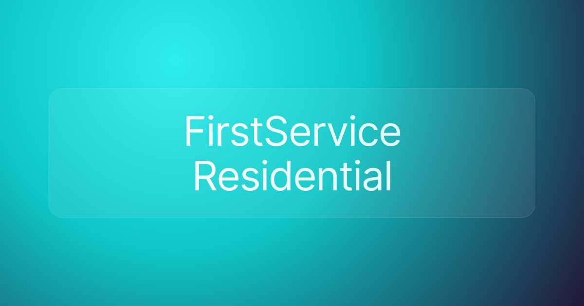 FirstService Residential