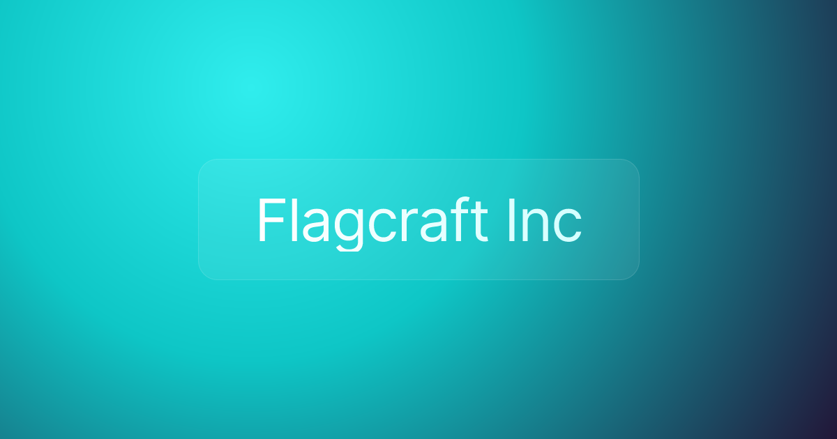 Flagcraft Inc