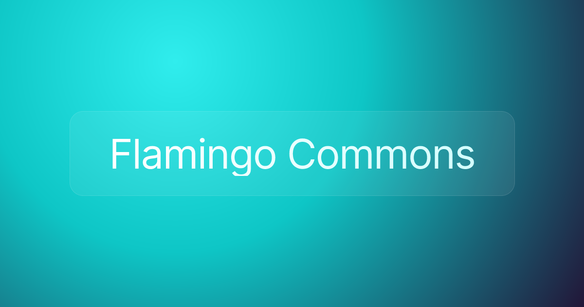 Flamingo Commons
