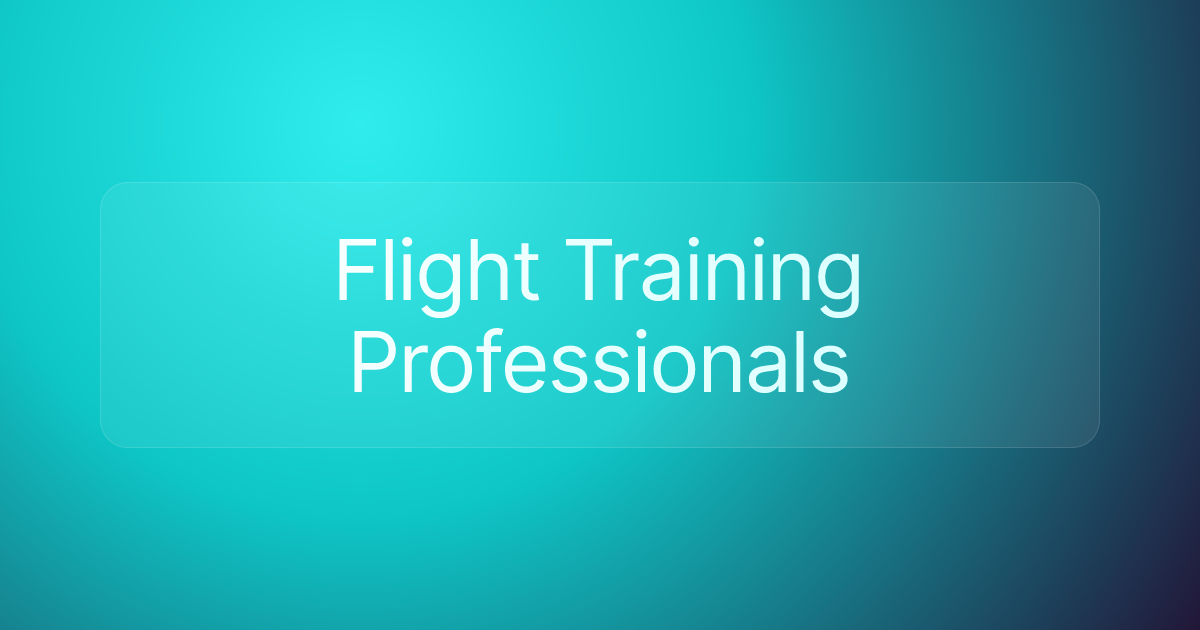Flight Training Professionals