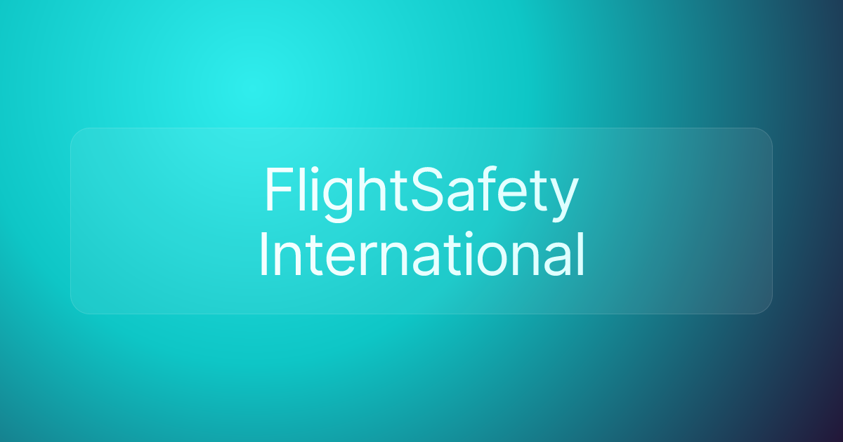 FlightSafety International