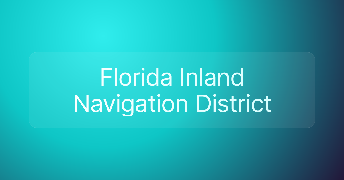 Florida Inland Navigation District