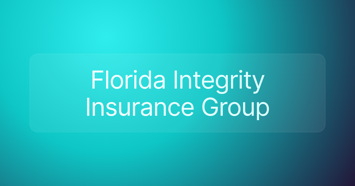 Florida Integrity Insurance Group