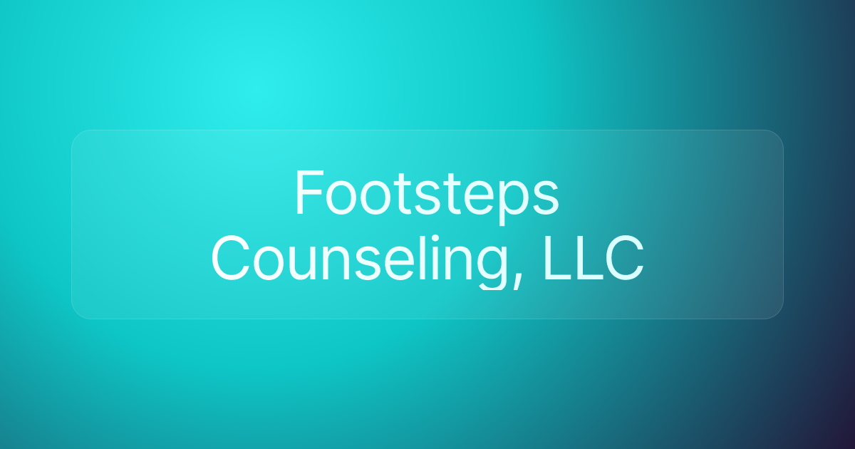 Footsteps Counseling, LLC