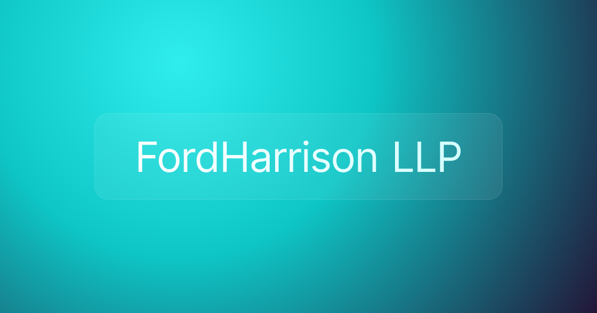 FordHarrison LLP