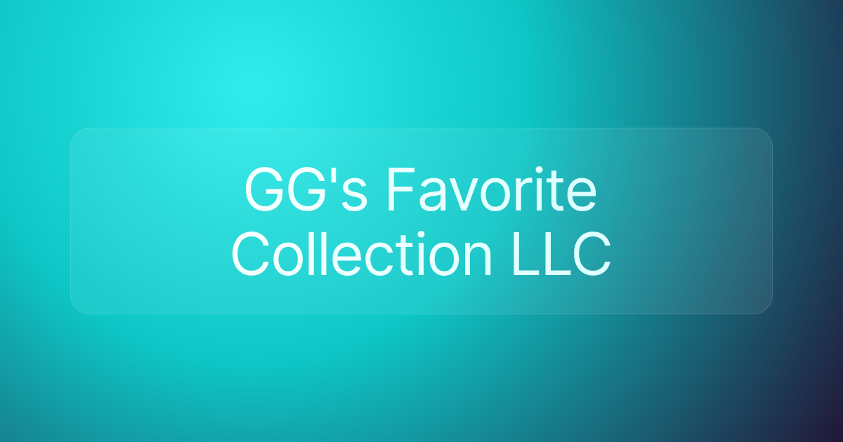 GG's Favorite Collection LLC