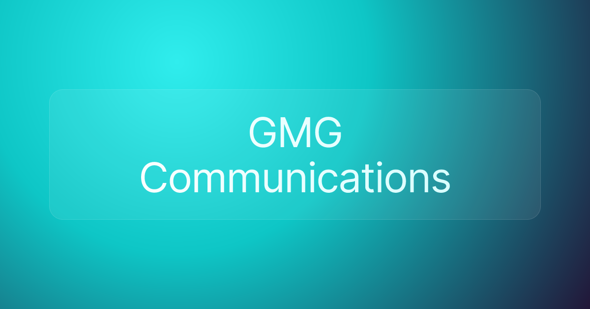 GMG Communications