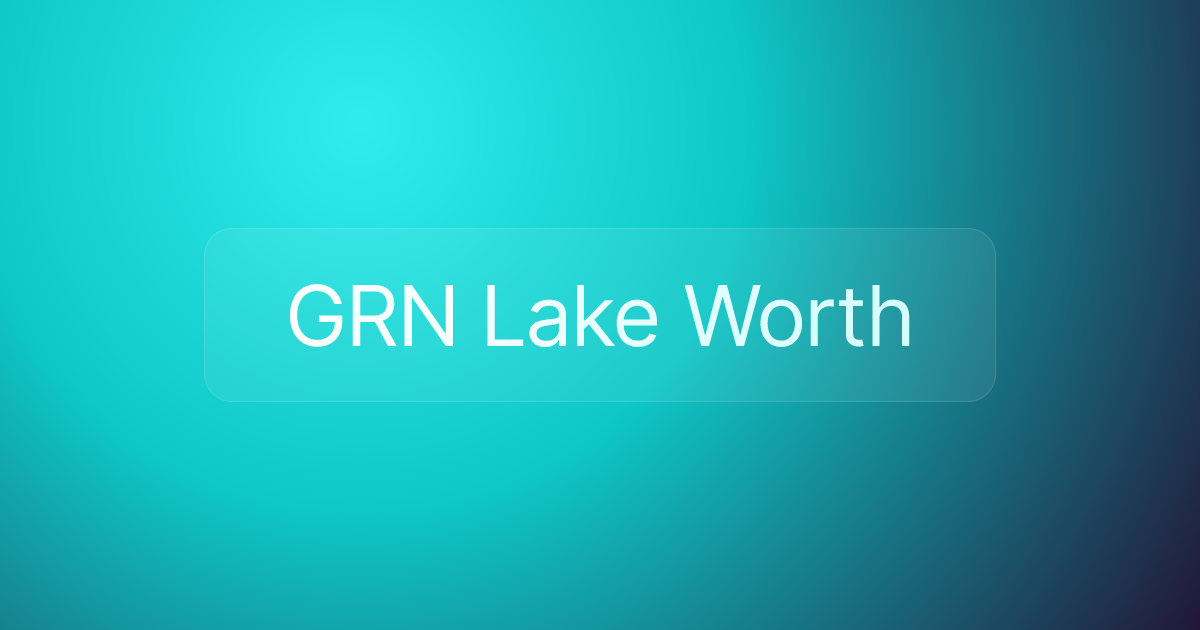 GRN Lake Worth