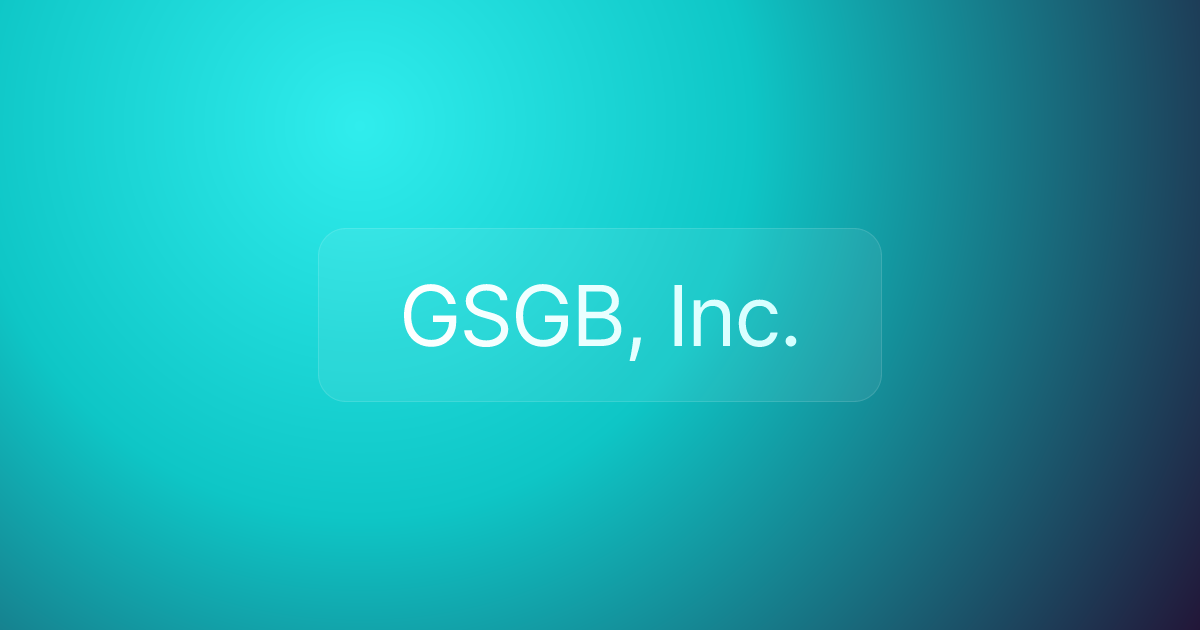 GSGB, Inc.
