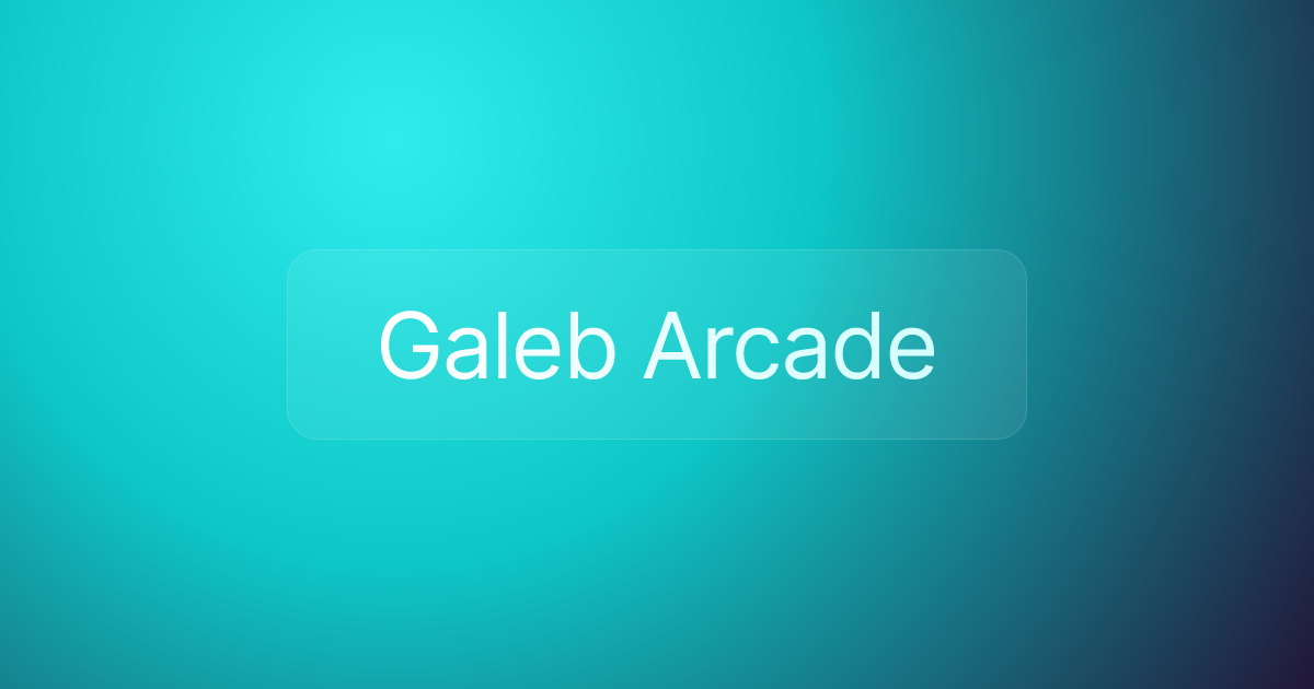 Galeb Arcade