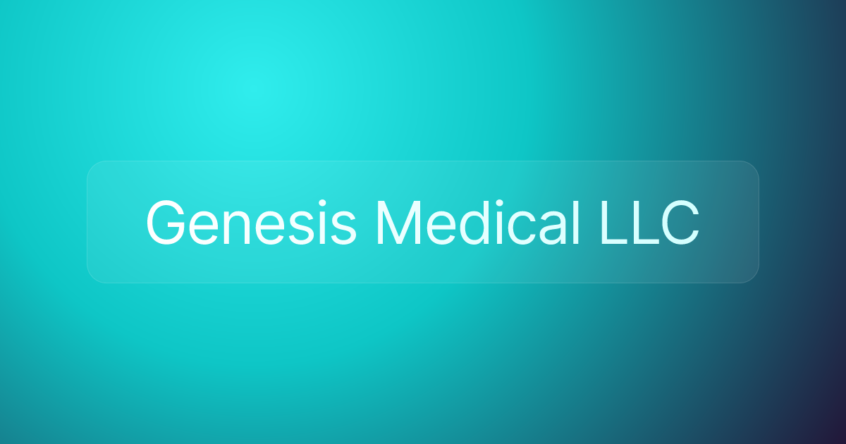 Genesis Medical LLC