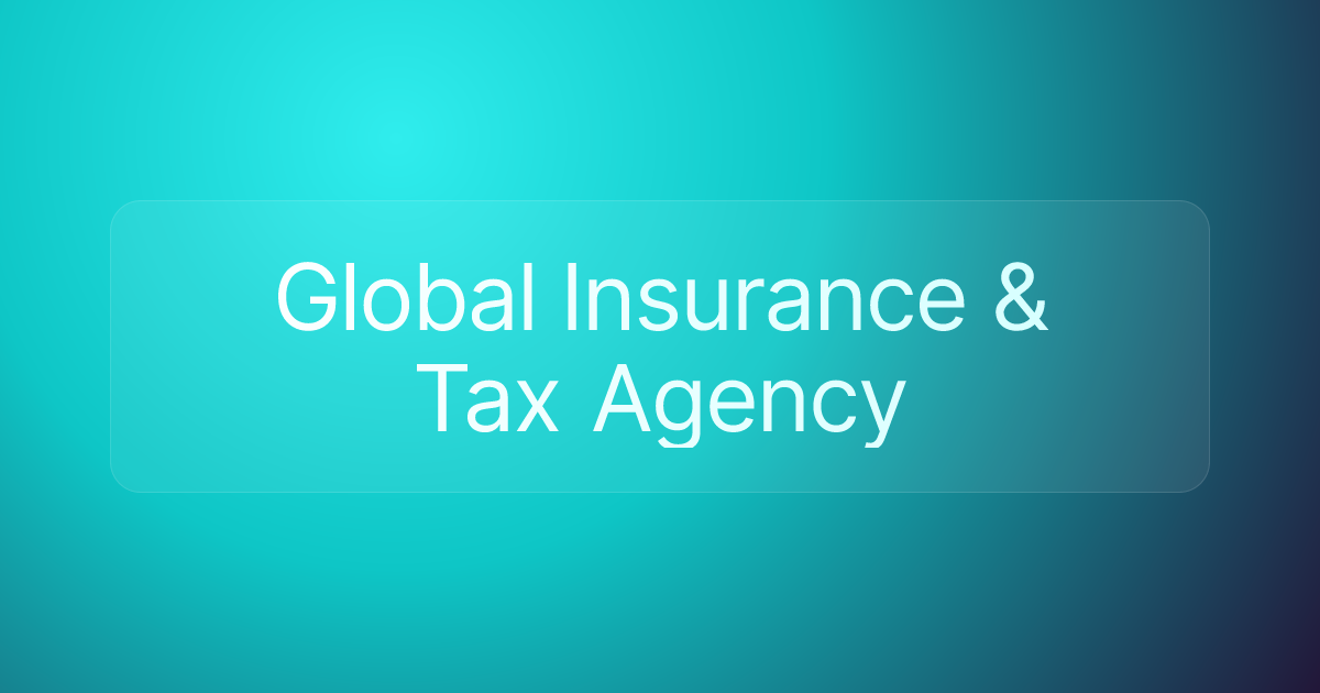 Global Insurance & Tax Agency
