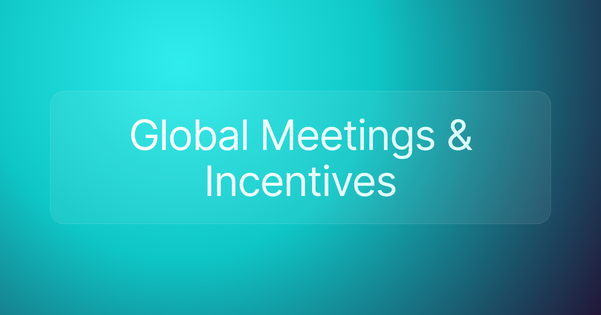 Global Meetings & Incentives