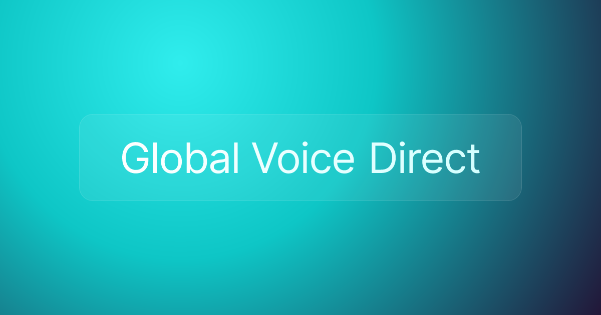 Global Voice Direct
