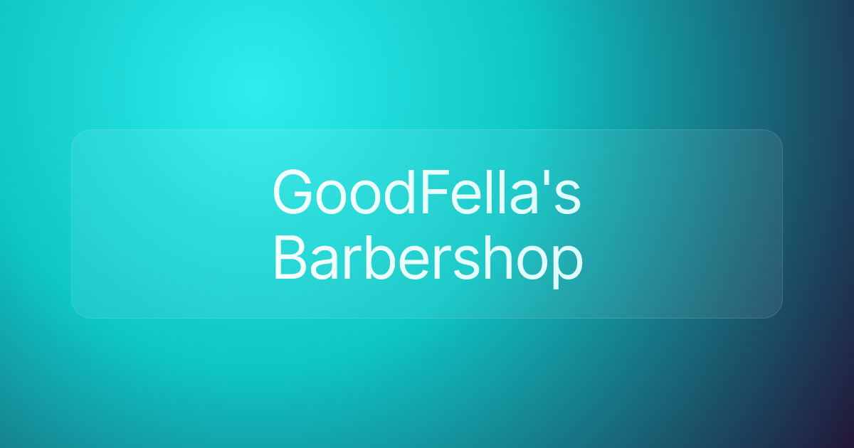 GoodFella's Barbershop