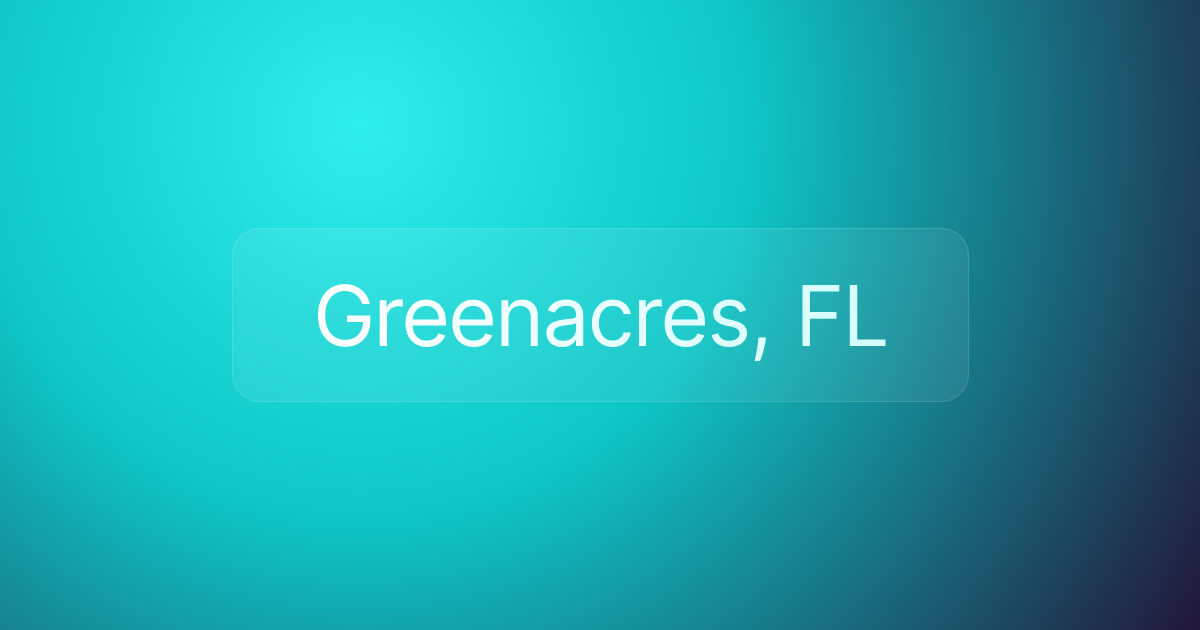 Greenacres, FL