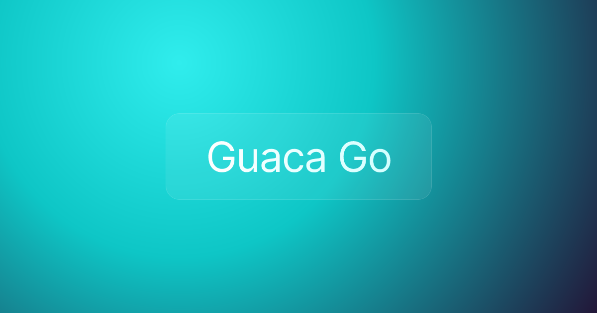 Guaca Go