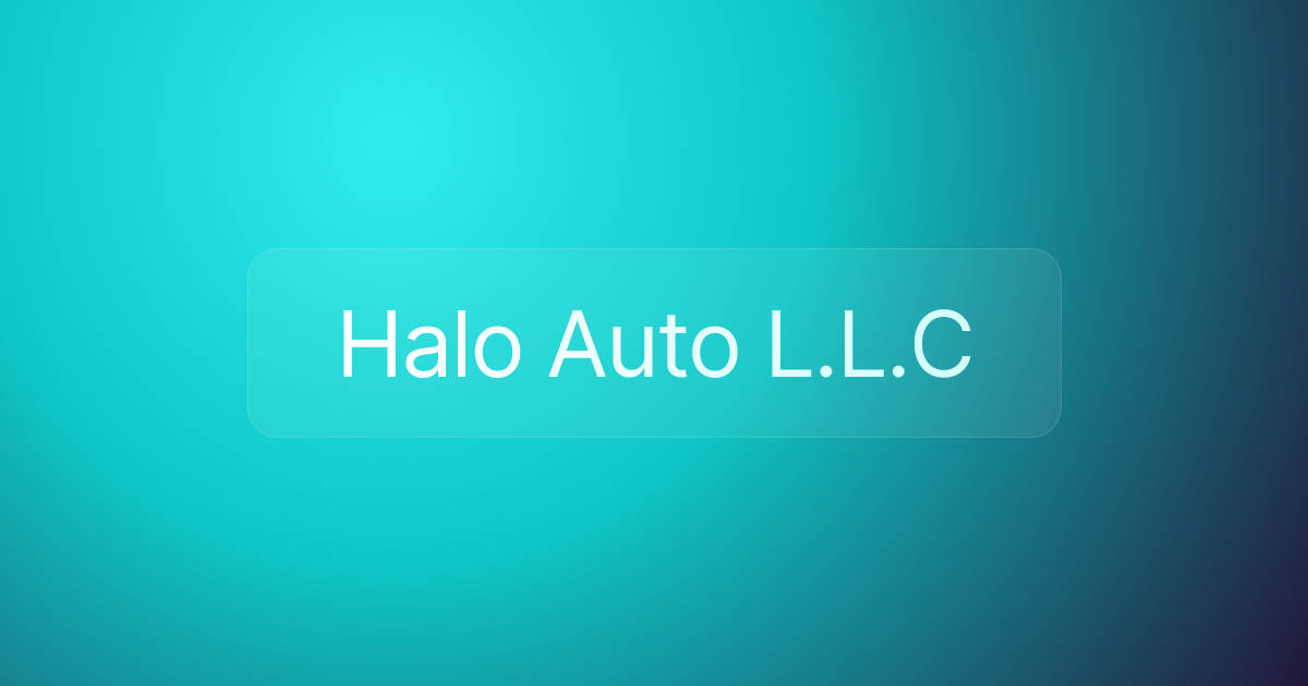 Halo Auto L.L.C
