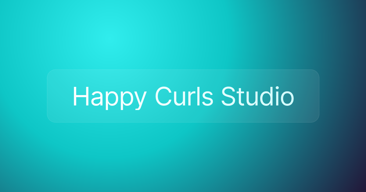Happy Curls Studio