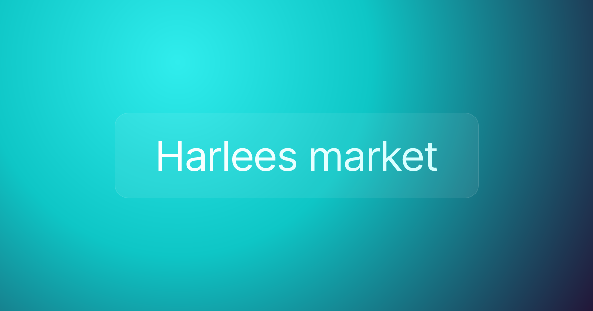 Harlees market