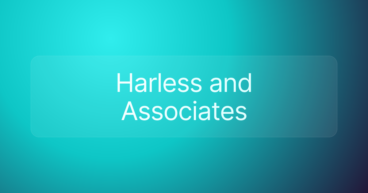 Harless and Associates