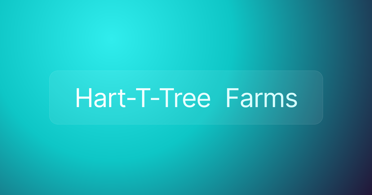 Hart-T-Tree Farms