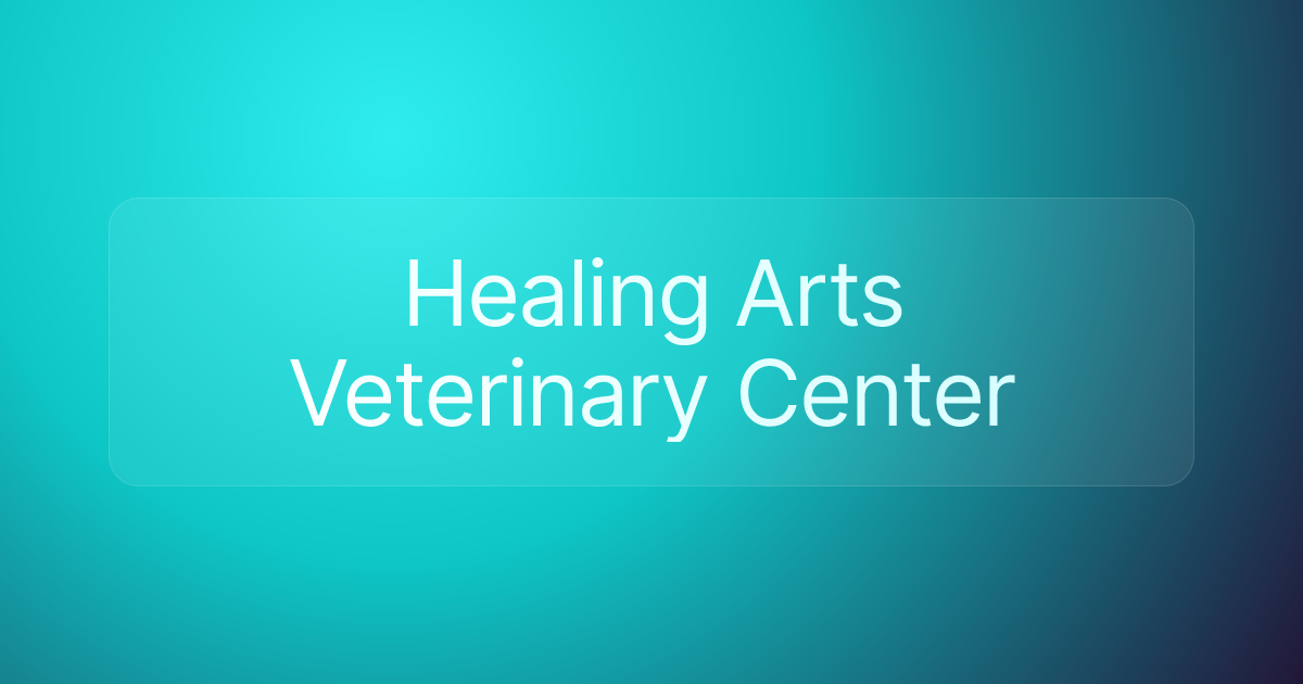 Healing Arts Veterinary Center