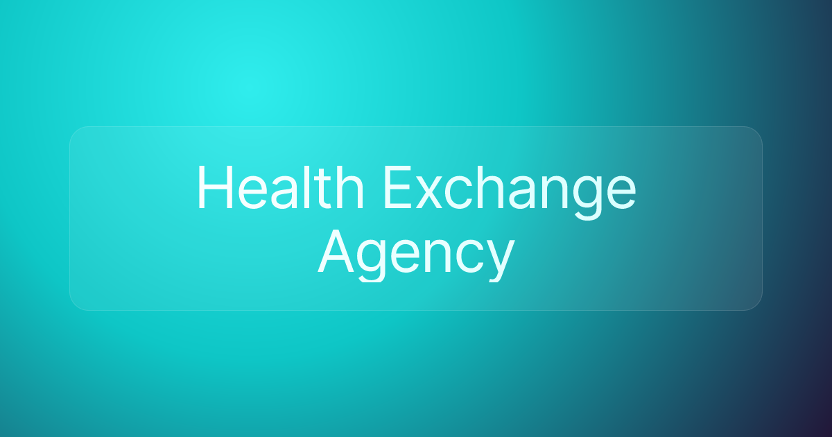 Health Exchange Agency