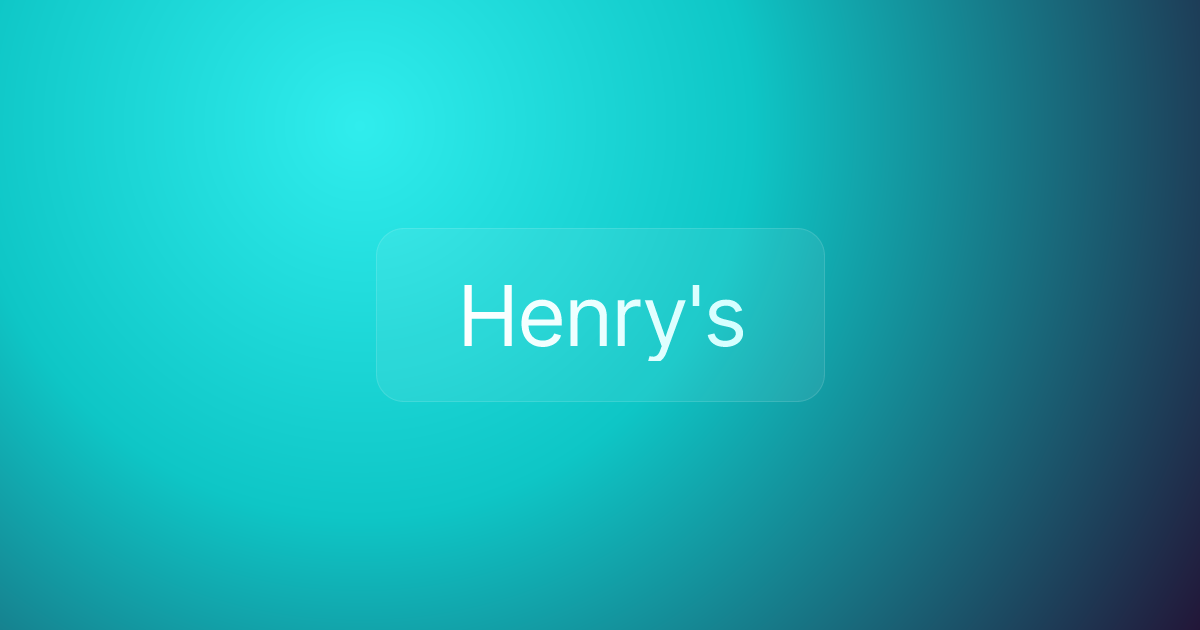 Henry's