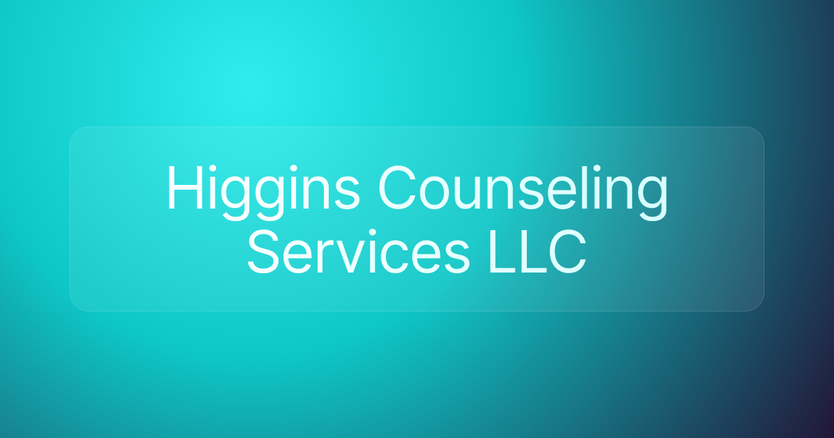 Higgins Counseling Services LLC