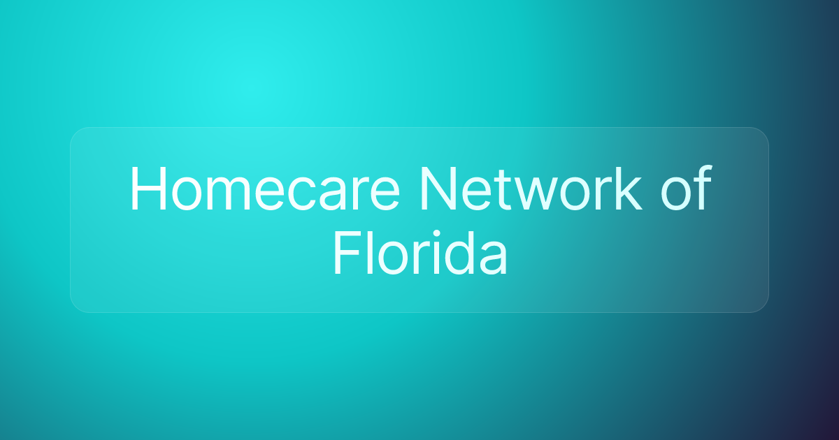 Homecare Network of Florida