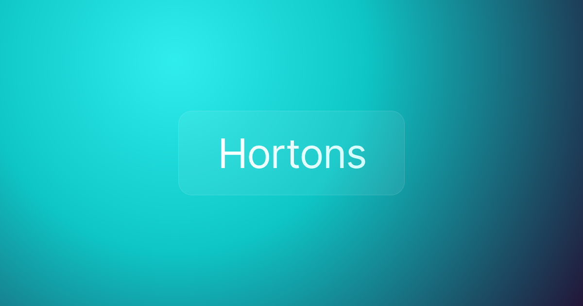 Hortons