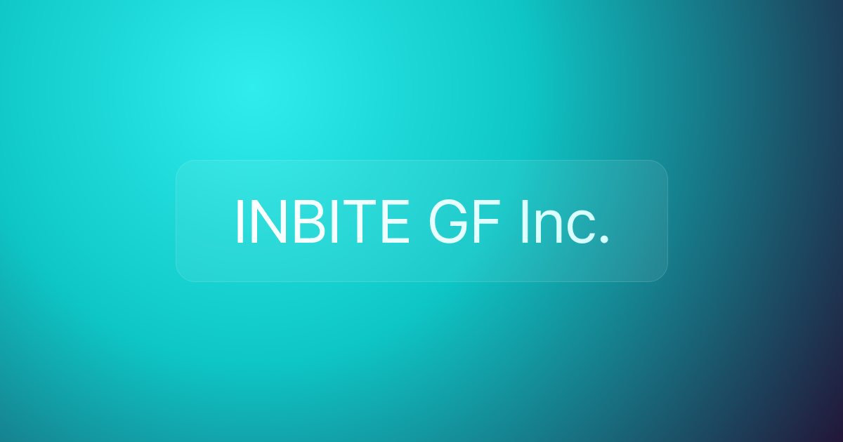 INBITE GF Inc.