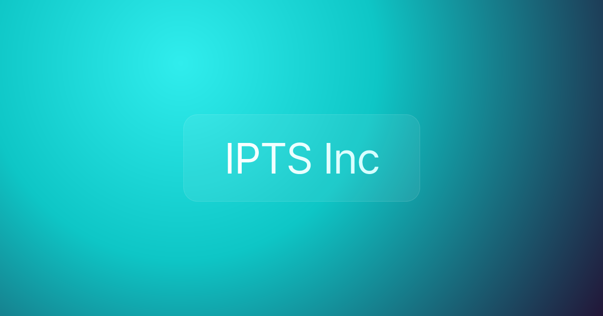 IPTS Inc