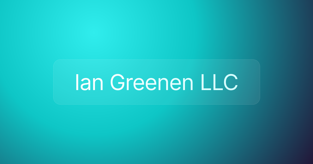Ian Greenen LLC