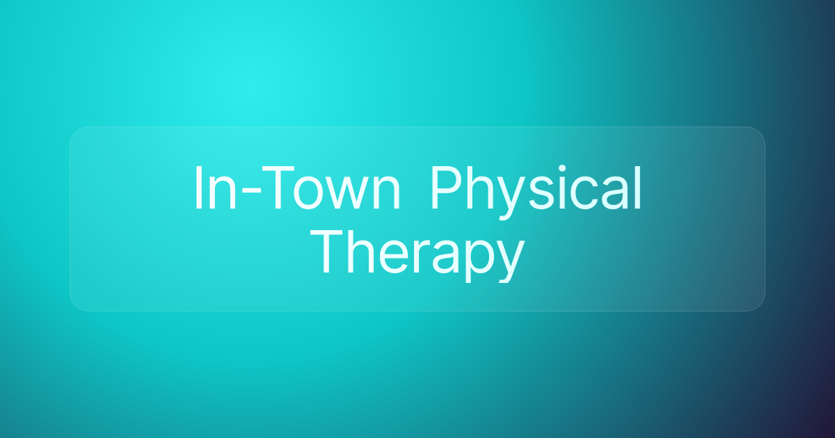 In-Town Physical Therapy