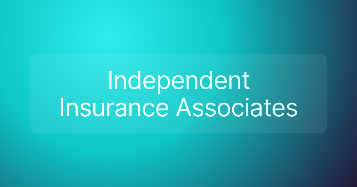 Independent Insurance Associates